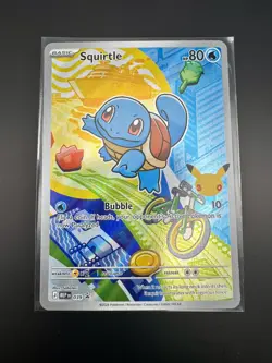 Squirtle 039 First Partner Illustration Collection Series 1 Pokemon TCG -NM - Image 3