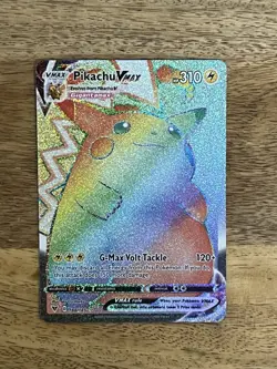 PIKACHU VMAX 188/185 RAINBOW RARE VIVID VOLTAGE POKEMON NM/M - Image 1