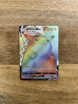 PIKACHU VMAX 188/185 RAINBOW RARE VIVID VOLTAGE POKEMON NM/M - Image 2