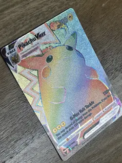 PIKACHU VMAX 188/185 RAINBOW RARE VIVID VOLTAGE POKEMON NM/M - Image 3