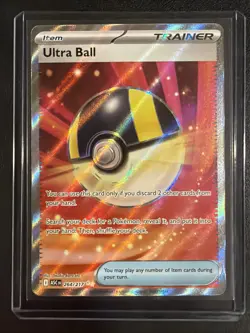 Ultra Ball 264/217 Pokemon TCG Ascended Heroes Full Art Trainer NM - Image 1