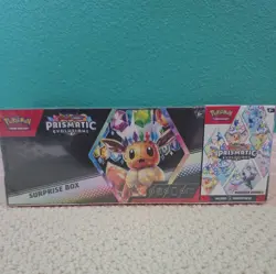 Pokemon Prismatic Evolutions Surprise Box Booster Bundle sealed new - Image 1