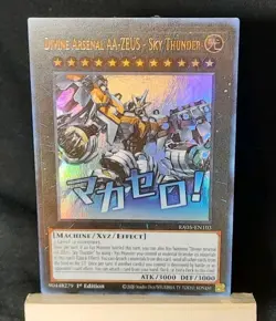 Yu-Gi-Oh! Divine Arsenal AA-ZEUS - Sky Thunder RA05-EN103 1st Edition NM - Image 1