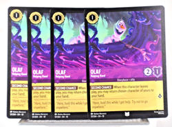 Disney Lorcana TCG Whispers in the Well Olaf Helping Hand 57/204 Uncommon x4 - Image 1