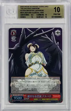 Weiss Schwarz Overlord Sacred Kingdom Albedo OVL/SE51-49H HRR Foil BGS 10 - Image 1