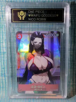 Nico Robin ONE PIECE Anime Waifu Goddess Story CUSTOM CARD - Image 1