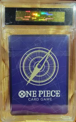 YAMATO One Piece Anime Waifu Goddess CUSTOM CARD Gold/Black label - Image 4
