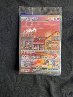 Mew ex 053 Sv: Scarlet & Violet Promo Cards Holo (SEALED) - Image 1