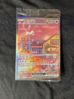 Mew ex 053 Sv: Scarlet & Violet Promo Cards Holo (SEALED) - Image 2