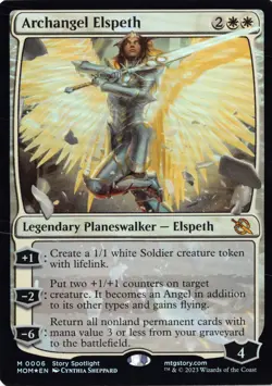 Archangel Elspeth 6 Promo Pack: MOM Magic Foil NM - Image 1