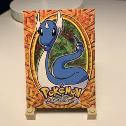 Pokemon Topps 1999 TV Animation Episode Card E11 Dragonair 148 Blu Logo Non Holo - Image 1