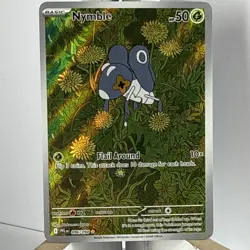 2025 Pokemon Phantasmal Flames - PFL EN Nymble Illustration Rare #096/094 - Image 1