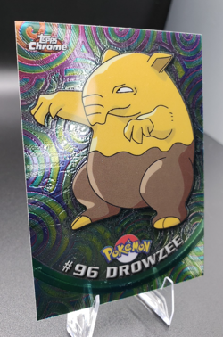 2000 Topps Chrome Series 2 - Pokemon Drowzee #96 - Image 2