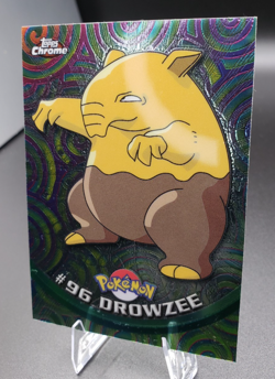 2000 Topps Chrome Series 2 - Pokemon Drowzee #96 - Image 3