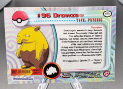 2000 Topps Chrome Series 2 - Pokemon Drowzee #96 - Image 4