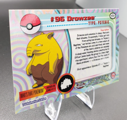 2000 Topps Chrome Series 2 - Pokemon Drowzee #96 - Image 5