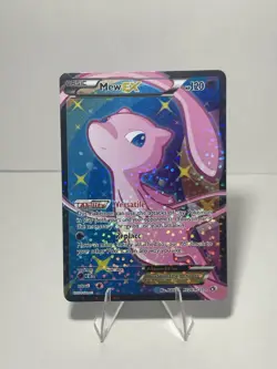 Mew EX (Full Art) RC24/RC25 Holo Legendary Treasures Pokemon MP/HP - Image 1