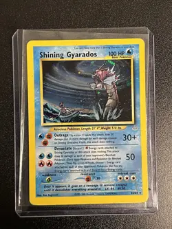 Shining Gyarados 65/64 Neo Revelation Holo Hp/DMG Pokemon Card - Image 1