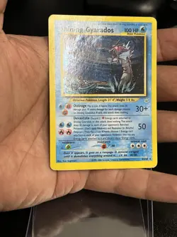 Shining Gyarados 65/64 Neo Revelation Holo Hp/DMG Pokemon Card - Image 3