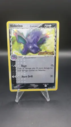 Nidorino 35/101 [Delta Species] — EXC Condition — Dragon Frontiers Pokemon Card - Image 1