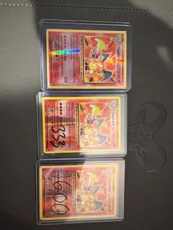 pokemon lot cards 2016 charizard - Image 1