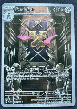 Pokemon Doublade 098/088 Me03: Perfect Order Holo Illustration Rare Card - Image 1