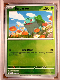 Bulbasaur Reverse Holo Common #001|PSA MINT 9|Mega Evolution Base|Pokemon TCG - Image 2