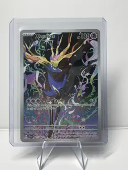 Pokemon TCG Xerneas Illustration Rare Full Art Holo 091/086 Chaos Rising - Image 1
