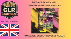 POKEMON TCG - MEGA DREAM EX (JAPANESE) M2a - POKEBALL/EN REVERSE HOLOS - SINGLES - Image 1