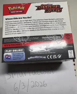Pokemon Destined Rivals Booster Box (ENG) - 36 Packs - Perfect Sealed - Image 3