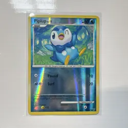 The Pokemon Company Piplup 121/147 Platinum Reverse Holo Common 60 HP - Image 1