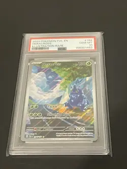 PSA 10 Heracross 194/193 Pokemon Paldea Evolved 2023 Illustration Rare IR GEM MT - Image 4