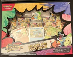 Pokemon Mega Evolution Ascended Heroes First Partners Deluxe Pin Coll. Box #OW - Image 1
