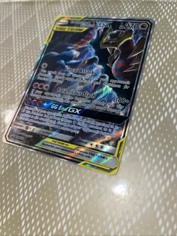 *BLACK STAR* Garchomp & Giratina SM 193 GX Full Art Holo Pokemon TCG - Image 2