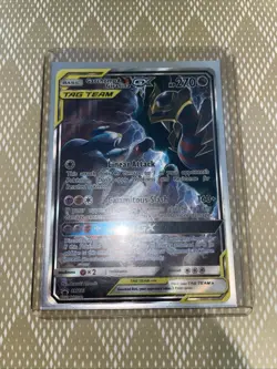 *BLACK STAR* Garchomp & Giratina SM 193 GX Full Art Holo Pokemon TCG - Image 5