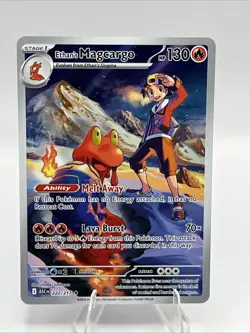 Pokemon TCG - Ethan's Magcargo, 222/217 Ascended Heroes, Illustration Rare - Image 1