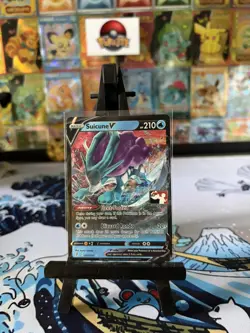 Suicune V 031/203 - Prize Pack - Pokemon - Stamped Evolving Skies ✨ NEAR MINT ✨ - Image 1
