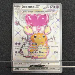 Dedenne ex 239/193 Paldea Evolved Ultra Rare Full Art Pokemon TCG NM #LA3 - Image 1