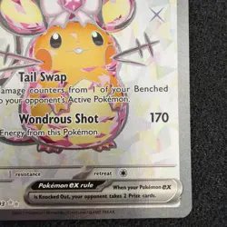 Dedenne ex 239/193 Paldea Evolved Ultra Rare Full Art Pokemon TCG NM #LA3 - Image 4