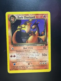 Pokemon TCG Team Rocket Dark Charizard 21/82 (non-holo) - Image 1