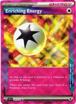 ENRICHING ENERGY 191/191 ACE SPEC RARE SURGING SPARKS POKEMON NM - Image 1