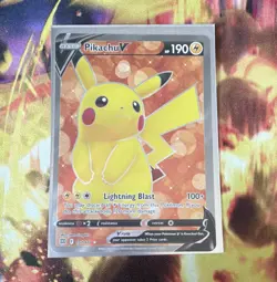 Pokemon Pikachu V Holo Promo SWSH063 Sword & Shield EN 190HP Murayama - Image 1