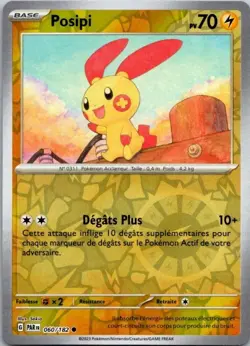 Carte Pokemon Posipi 060/182 Reverse 2023 - Image 1
