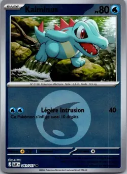 Carte Pokemon Kaiminus 041/217 - Reverse 2026 - Image 1