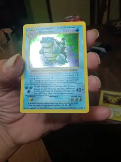 Pokemon Blastoise Shadowless Base Set - Image 2