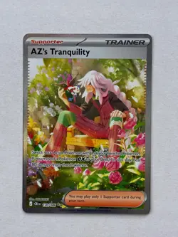 AZ's Tranquility 120/086 Special Illustration Rare ME04: Chaos Rising Pokemon NM - Image 1
