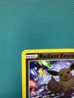 Pokemon GO Radiant Eevee Black Star Promo SWSH230 Ultra Rare Holo NM - Image 2