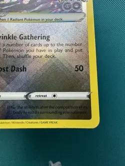 Pokemon GO Radiant Eevee Black Star Promo SWSH230 Ultra Rare Holo NM - Image 5