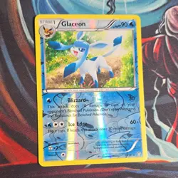 The Pokemon Company Pokemon TCG Glaceon 19/111 XY Furious Fists Rev Holo Rare - Image 2