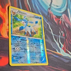 The Pokemon Company Pokemon TCG Glaceon 19/111 XY Furious Fists Rev Holo Rare - Image 4
